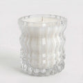 Auden Lueur Noix 8oz Non-Toxic Scented Candle in Textured Glass Vessel