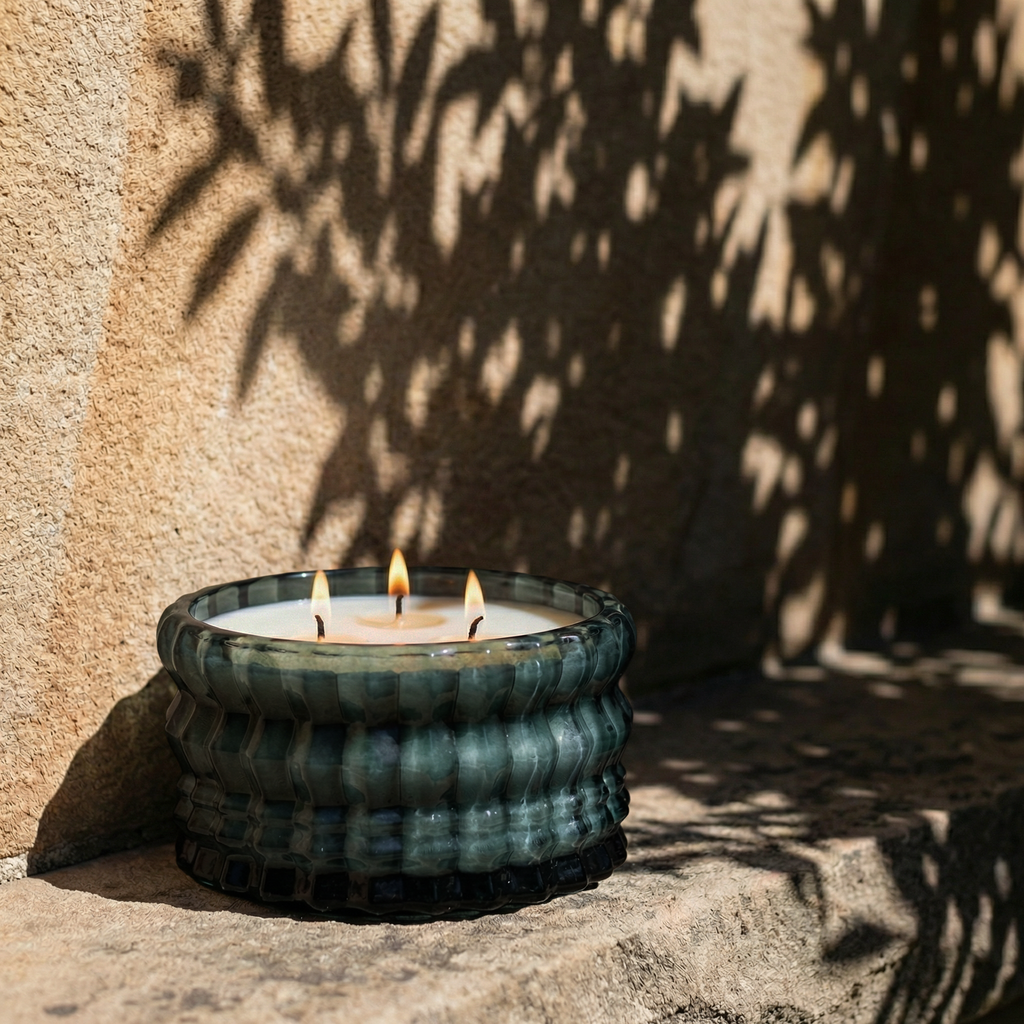 Auden Lueur Noël 22oz Non-Toxic Candle in Textured Vessel