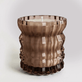 Auden Lueur Willow 8oz Non-Toxic Scented Candle in Textured Glass Vessel